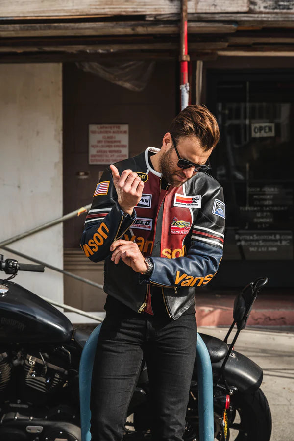 Vanson Leather Motorcycle Jacket
