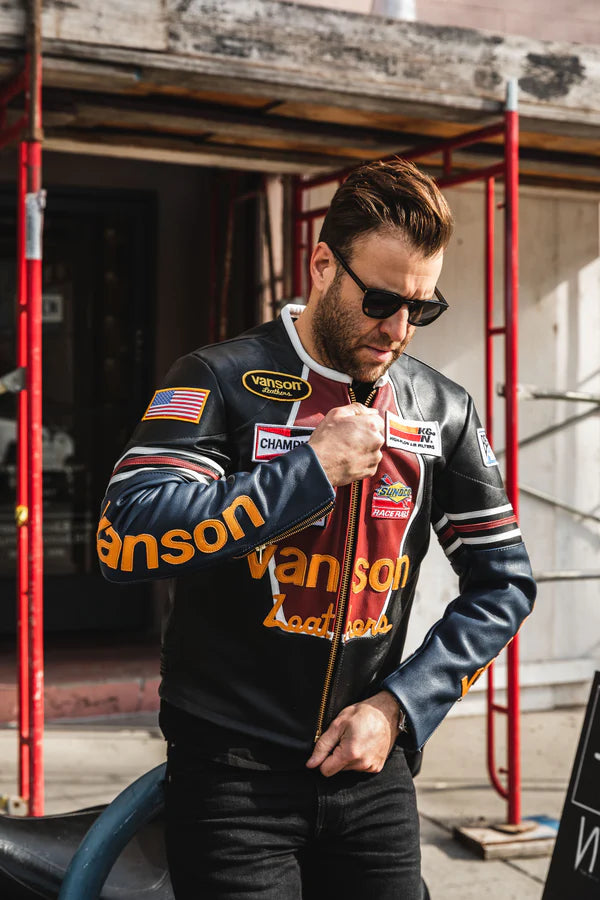 Vanson Leather Motorcycle Jacket