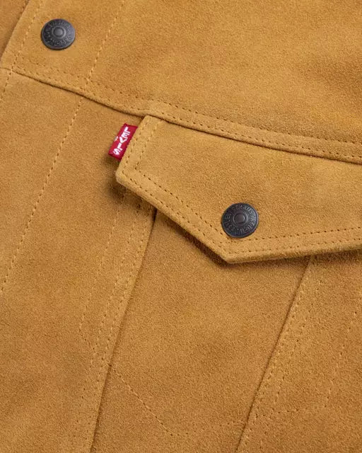 Affordable Suede Trucker Jacket