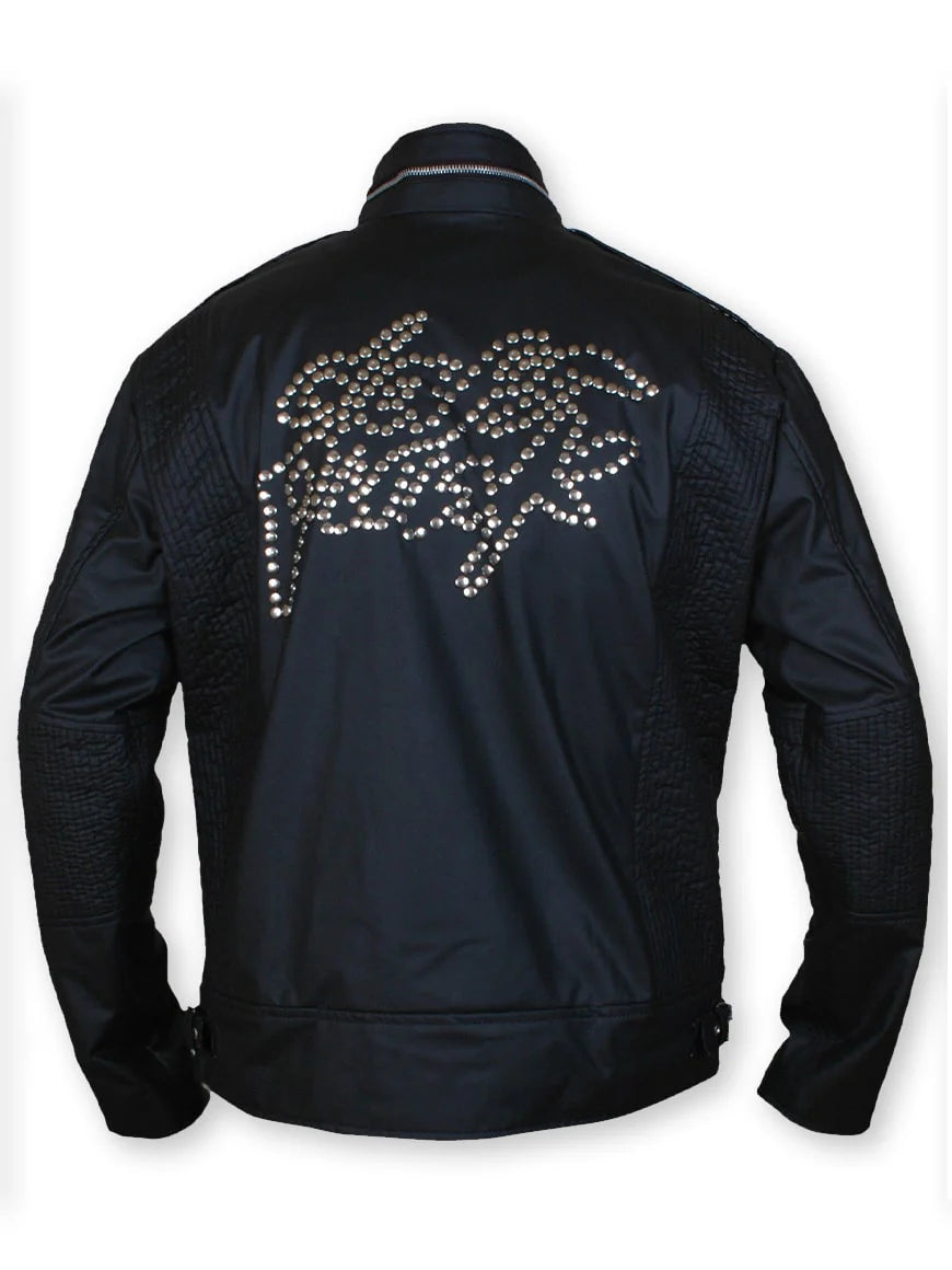 Men’s Faddy Rox Daft Punk Leather Jacket